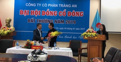 NGHỊ QUYẾT ĐẠI HỘI ĐỒNG CỔ ĐÔNG BẤT THƯỜNG NGÀY 04.01.2019