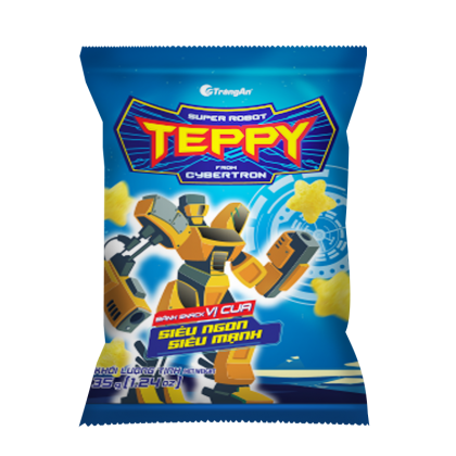 BÁNH SNACK TEPPY ROBOT CUA 35G