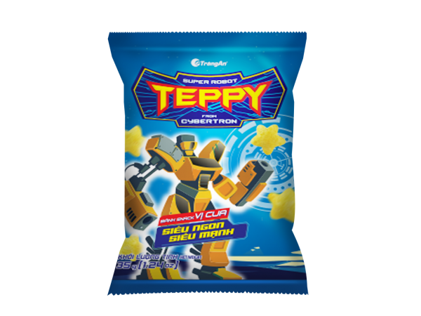 BÁNH SNACK TEPPY ROBOT CUA 35G